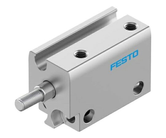 Festo コンパクトエアシリンダ AENシリーズ ボア：6mm ストローク：10mm AEN-S-6-10-A 販売単位：1個