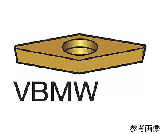 サンドビック コロターン107 旋削用ポジ手当て（130） H13A 1仕掛ける（10個入） VBMW160404 売りわたすユニット：1仕掛ける(10個入)