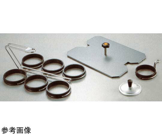 ヒキモト まんまる眼球輪っか 6個焼用（テフロン工業） 大  売りわたすユニット：1個
