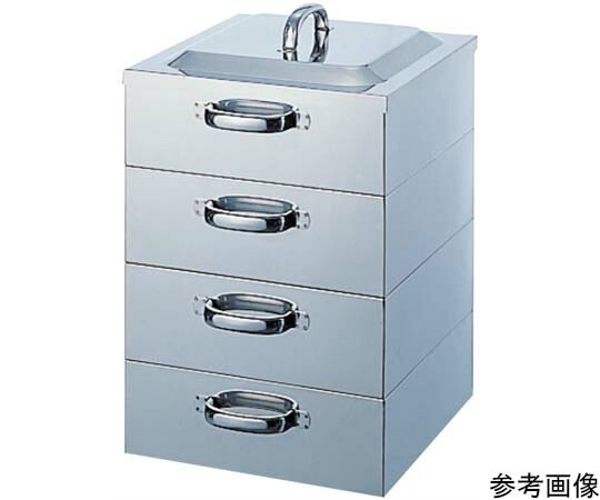 神子島製造所 PE 18-8御勤め用角蒸器 3段 60珊 60珊 3段 売りわたすユニット：1個