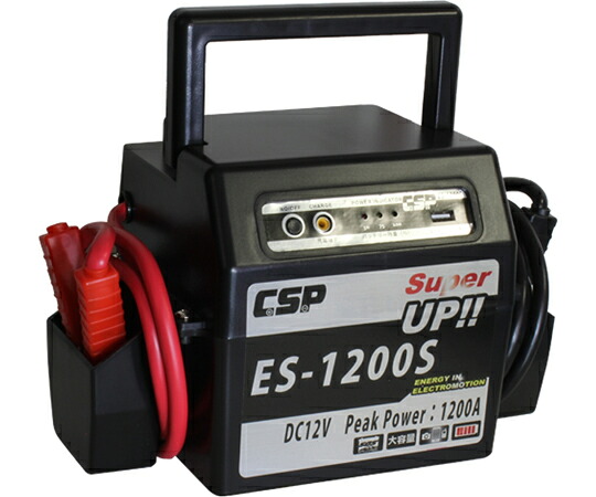 ムサシトレイディングオフィス DC12V ブースターパック バックアップケーブル付 ES-1200SMOBD 販売単位：1個 26,918円