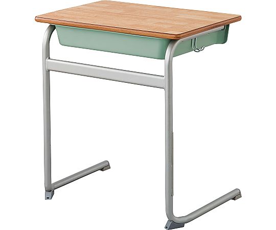 アズワンカタログ掲載品 学生机SD-X型シルバー CSD-XD5S■(BK220) 販売単位：1台