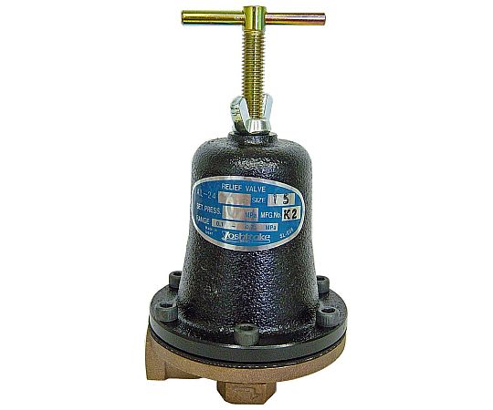 ヨシタケ 安全弁（AL-24） 0.6Mpa AL-24F 0.1-0.7MPa 25A 0.6Mpa 販売単位：1個