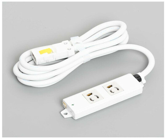 アメリカン電機 抜止OAタップ2個口 MG付 A8146 販売単位：1個