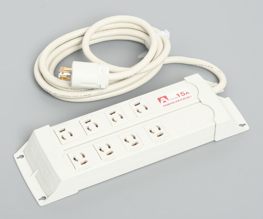 アメリカン電機 抜止OAタップ8個口コード付 KC1135H 販売単位：1個