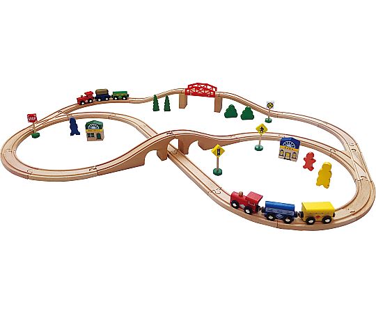 アズワンカタログ掲げる品 街と鉄道線路あそび 第一義的（49天下太平） L03400 売りわたすユニット：1個