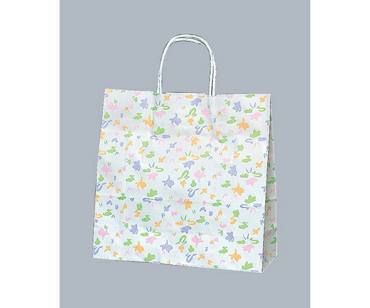 福助工業 紙手提げ袋 ラッピーバッグ No.3 花ふぶき 1ケース（50個×6セット入） 00754276 販売単位：1ケース(50個×6セット入)