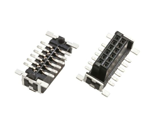 Harting 基板接続用ヘッダ Har-Flex シリーズ 1.27mm 50 極 2 列 ストレート 表面実装 1袋（5個入） 15210502601000 販売単位：1袋(5個入)