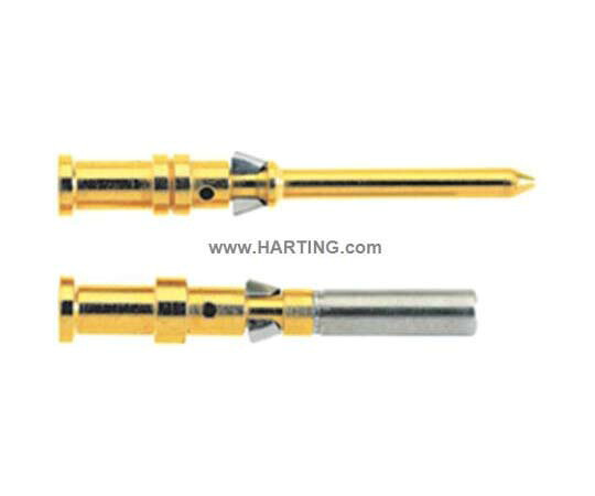 Harting ヘビーデューティパワーコネクタ Han-D シリーズ オス 1極 10A 9150006171 販売単位：1個