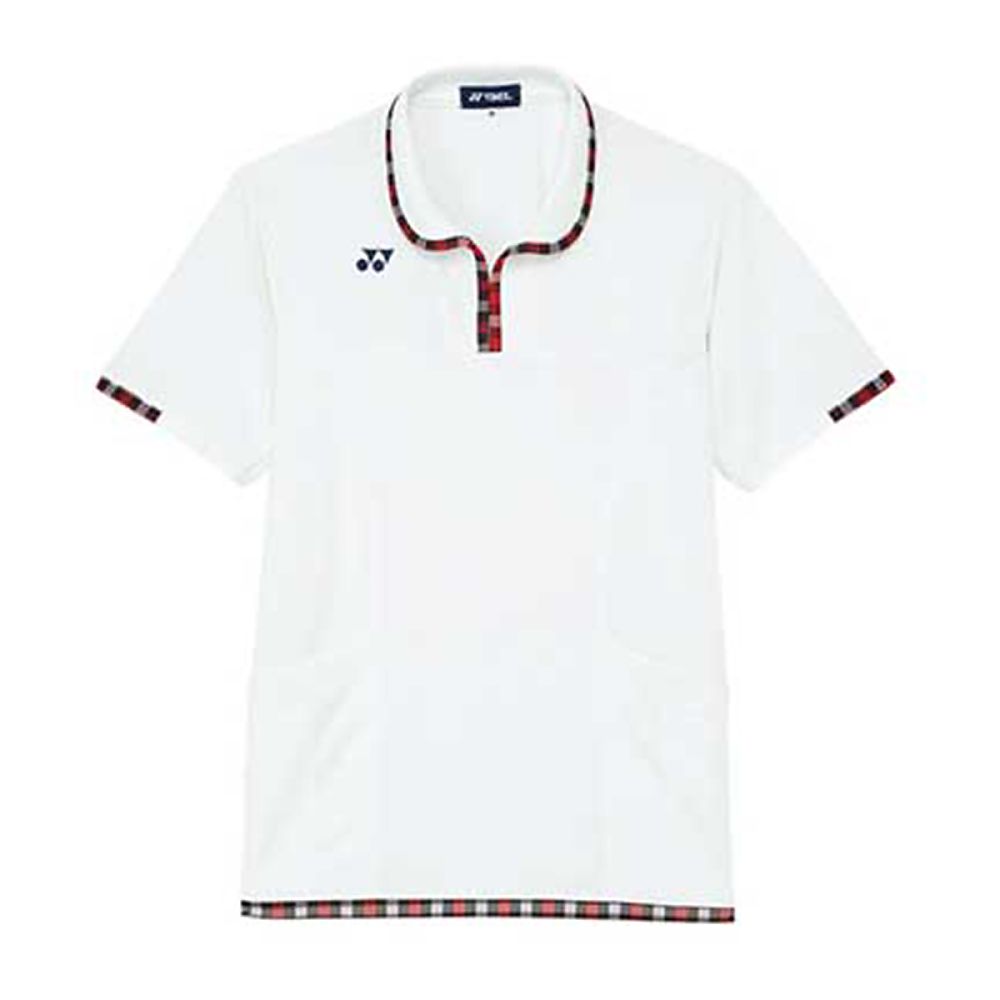 YONEX（トンボ） レディスニットシャツ 白いこと 4L（身の丈71珊） CY303-01 4L 売りわたすユニット：1枚