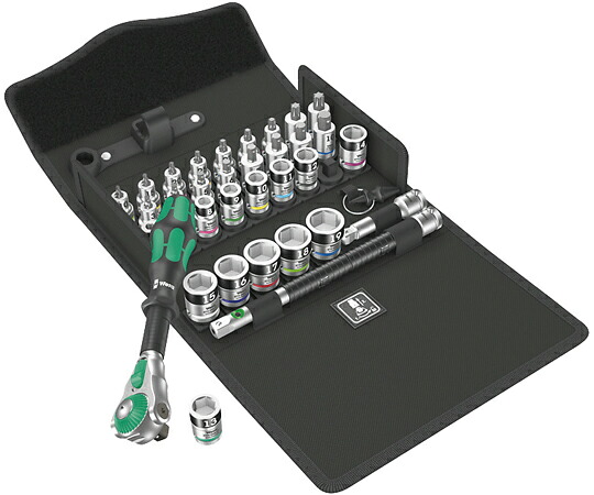 Wera ZYKLOP ソケット鍵仕掛ける 35点組 003536 売りわたすユニット：1仕掛ける(35点入)