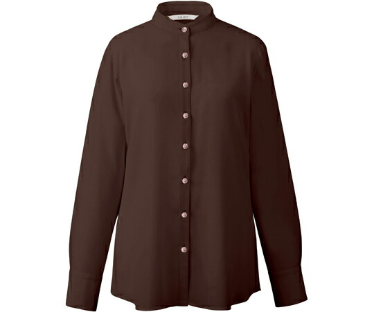 カーシーカシマ ENJOY ティーシャツトップ SOFT STRETCH GEORGETTE 赤銅色 15号 EWB799 売りわたすユニット：1枚