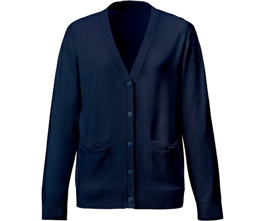 カーシーカシマ ENJOY カーディガン MAGIC CARDIGAN ネイビー LL EWG829 販売単位：1枚