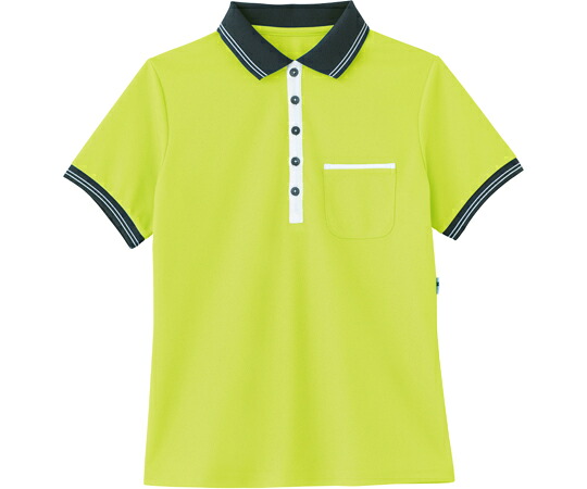 カーシーカシマ HEARTGREEN 半袖スポーツシャツ アップル緑であること 4L HM2179 売りわたすユニット：1枚