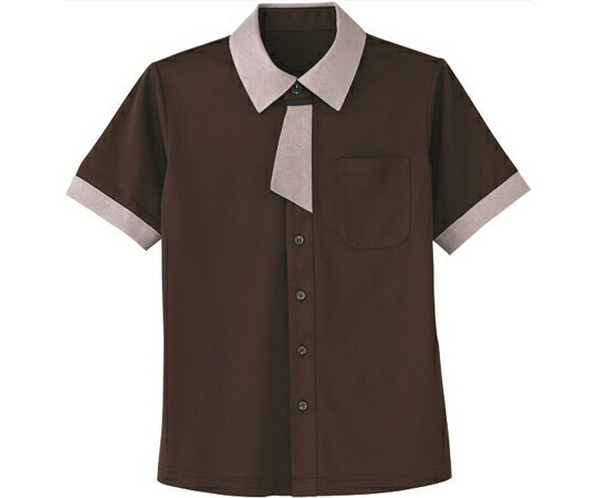 カーシーカシマ HEARTGREEN プルオーバートップ KNITTI SHIRT NECKTIE 地びた L HM2629 売りわたすユニット：1枚