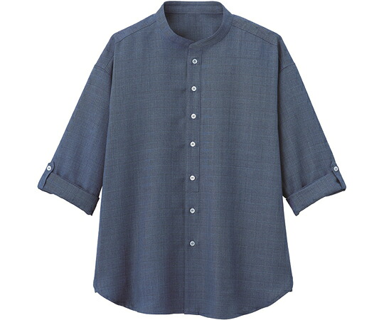 カーシーカシマ HEARTGREEN シャツ Scandinavian Pattern Collection ブルー LL HSY010 販売単位：1枚