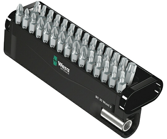 Wera ビットチェック ビットセット 30点 木工用2 057432 販売単位：1セット(30点入) 5,096円