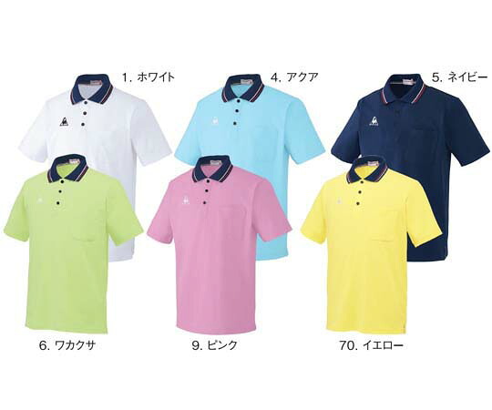 ルコックスポルティフ スポーツシャツ 6 ワカクサ ベツスン UZL3011L 売りわたすユニット：1枚