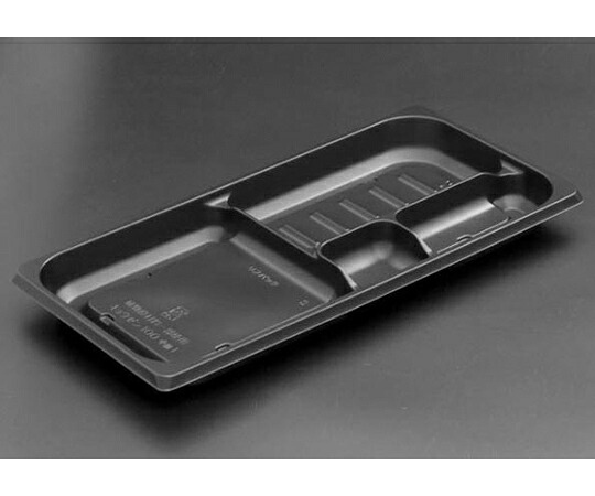 リスパック 饗膳 100 中皿1 黒 1ケース（50個×12セット入） RHHK421 販売単位：1ケース(50個×12セット入)