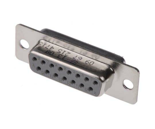 Harting D-subコネクタ （はんだ端子） メス 15極 1箱（100個入） 09672154715 販売単位：1箱(100個入)