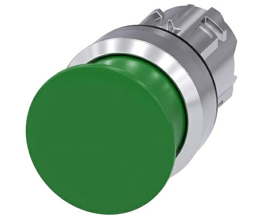 Siemens 押ボタンヘッド SIRIUS ACT モーメンタリ 緑 3SU1050-1AD40-0AA0 販売単位：1個