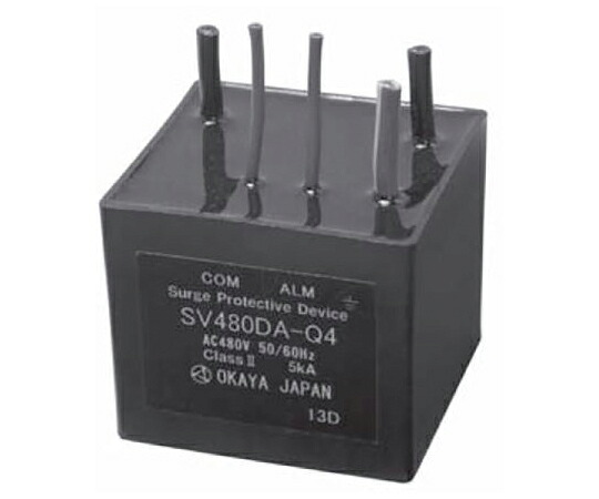 岡谷電機産業 サージプロテクタ 5kA 表面実装 44 x 42 x 37.5mm SV SV275DA-U4 販売単位:1個