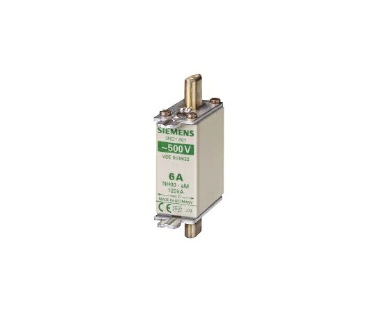 Siemens センタータグヒューズ 定格電流 80A 500V ac 1袋（3個入） 3ND1824 販売単位：1袋(3個入)