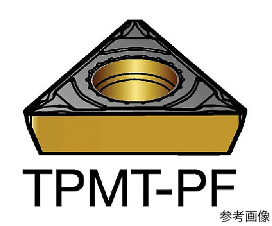サンドビック コロターン111 旋削用ポジ心付け（120） 5015 1書き割り（10個入） TPMT090204PF 売りわたすユニット：1書き割り(10個入)