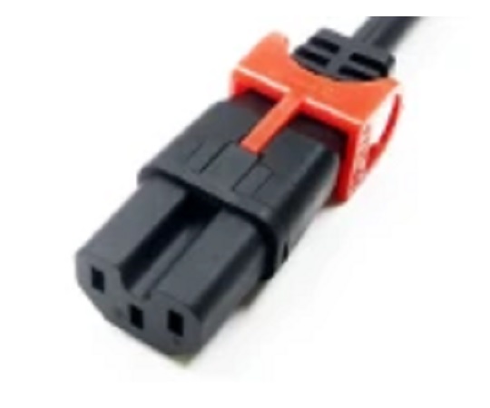 エイム電子 C14ーC15 Lock 250Vタイプ 赤 2m APW15-C14/C15LS-02-RD 販売単位：1台
