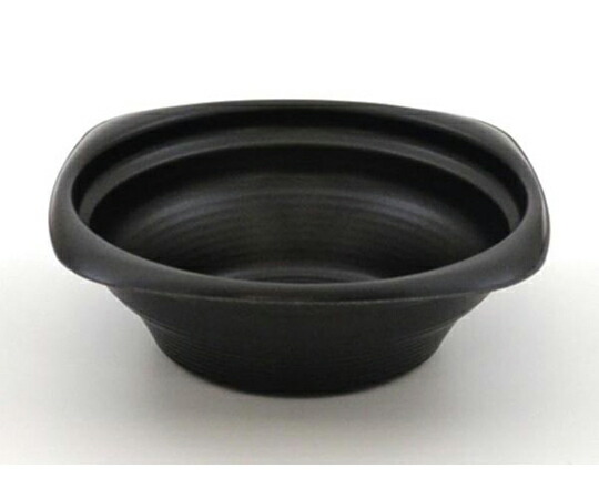 リスパック スープ容器 RHFフーフ 142-50B 黒 1ケース（50個×12セット入） RHPH841 販売単位：1ケース(50個×12セット入)
