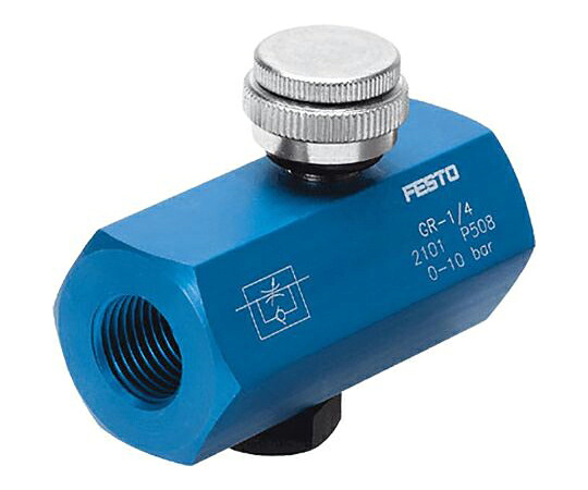 Festo スピードコントローラ GRシリーズ GR-1/4 販売単位：1個