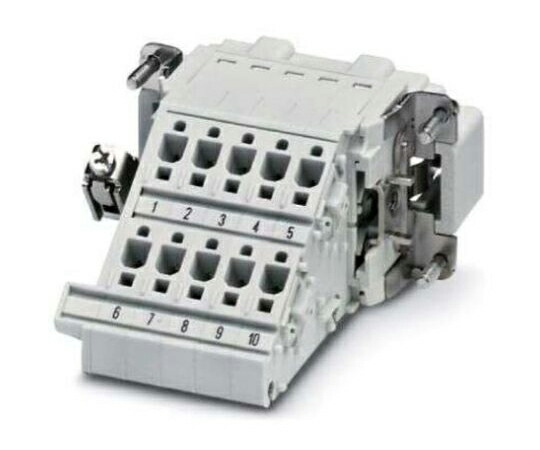 フエニックス・コンタクト ヘビーデューティパワーコネクタ 10極 16A 500 V 1袋（5個入） 1648429 販売単位：1袋(5個入)