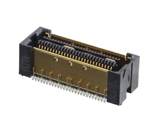 Samtec 基板接続用ソケット 32 極 0.635mm 2 列 スルーホール 1セット（52個入） QFSS-016-04.25-L-D-DP-A 販売単位：1セット(52個入)