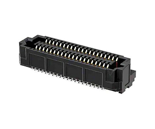 Samtec 基板接続用ソケット 20 極 0.635mm 4 列 ADF6-20-03.5-L-4-2-A 販売単位:1個