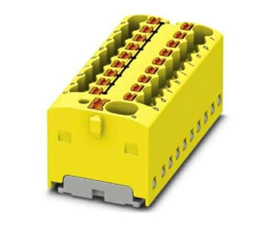 フエニックス・コンタクト 配電ブロック 19極 1袋(20個入) 1047423 販売単位:1袋(20個入)