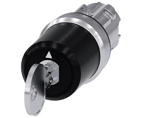 Siemens SIRIUS ACTシリーズ 3ポジション キースイッチヘッド ラッチ 3SU1050-5PL01-0AA0 販売単位：1個