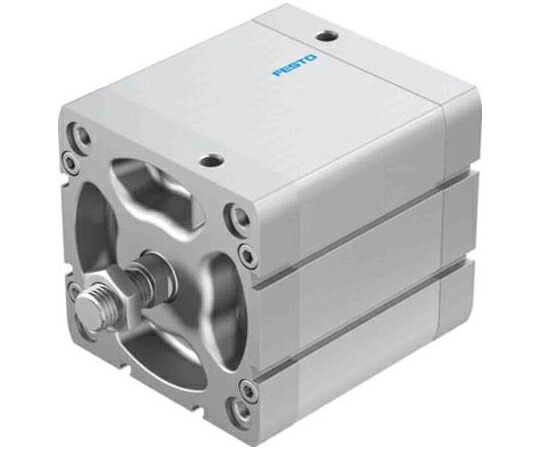 Festo コンパクトエアシリンダ ADNシリーズ ボア：100mm ストローク：60mm ADN-100-60-A-P-A 販売単位：1個