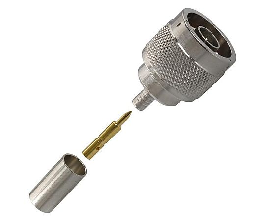 アンフェノール RF/同軸 N プラグ ストレート 50Ω クリンプ 172102 販売単位：1個