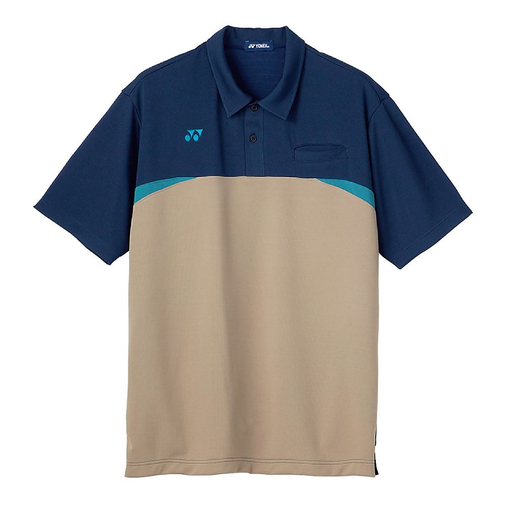 YONEX（トンボ） Mニットシャツ ネイビー×ベージュ 4L（身丈80cm） CY206-28 4L 販売単位：1枚