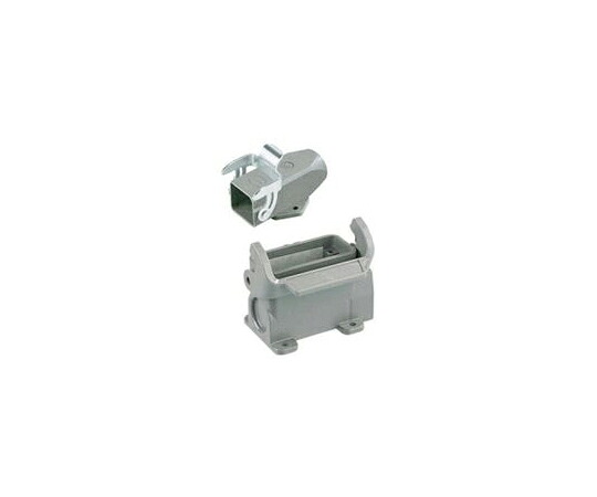 Harting クローズド フランジ ハウジング サイズ 16B メタル 19-30-016-1231. 販売単位：1個
