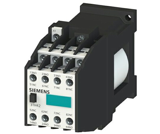Siemens シーメンス 電磁接触器 110 V dc 8極 3TH4244-0BF4 販売単位:1個