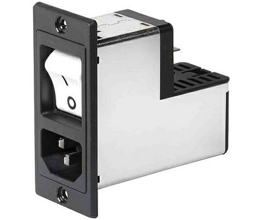 Schurter IECフィルタコネクタ ねじ取り付け 6A 250 V ac 1箱（10個入） 3-109-560 販売単位：1箱(10個入)