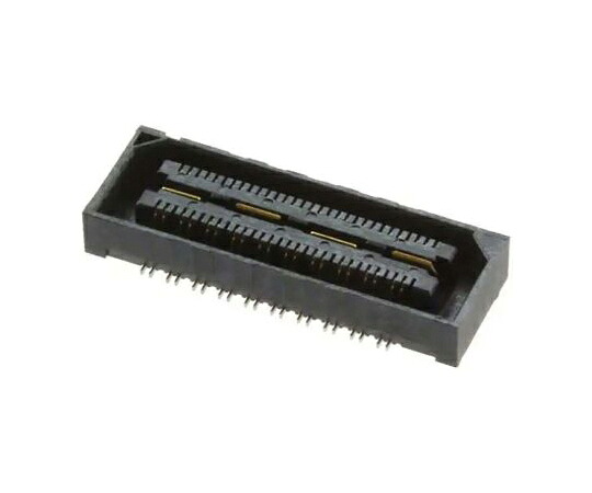 Samtec 基板接続用ソケット 60 極 0.55mm 2 列 スルーホール QSH-030-01-H-D-A 販売単位：1個