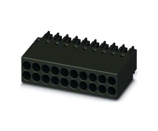 フエニックス・コンタクト 基板用端子台 DMCC 0.5シリーズ 2.54mmピッチ 2列 4極 1袋（100個入） 1027606 販売単位：1袋(100個入)