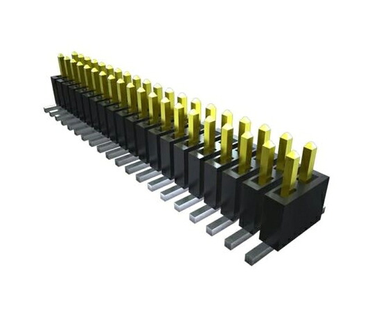 Samtec 基板接続用ピンヘッダ 40極 1.27mm 2列 1セット（375個入） FTSH-120-01-F-DV-K-P-TR 販売単位：1セット(375個入)