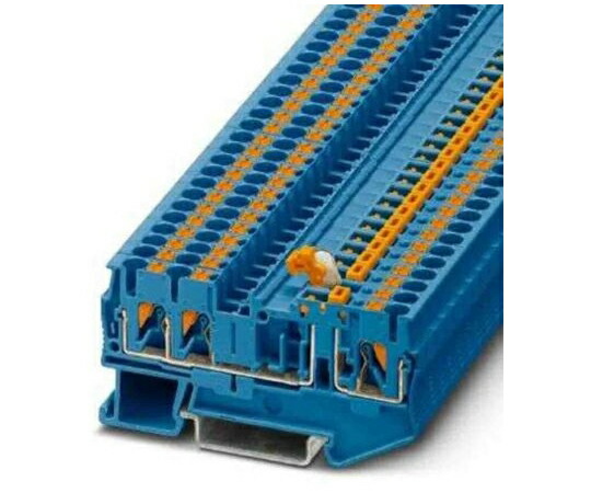 フエニックス・コンタクト ナイフ遮断ターミナル台 プッシュイン PTシリーズ 20A 1袋（50個入） 3211663 販売単位：1袋(50個入)