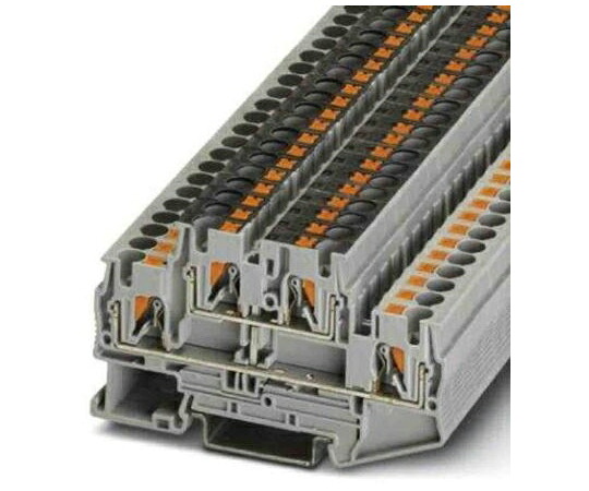 フエニックス・コンタクト 2段式端子台 プッシュイン PTTBシリーズ 32A 1袋（50個入） 3211827 販売単位：1袋(50個入)