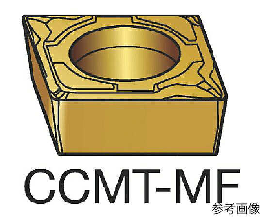 サンドビック コロターン107 旋削用ポジ心付け（120） 1125 1書き割り（10個入） CCMT09T304MF 売りわたすユニット：1書き割り(10個入)