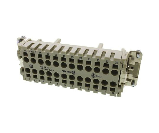 Harting ヘビーデューティコネクタ Han ES シリーズ メス 25極 16A 500 V 16 A 09330242716 販売単位：1個
