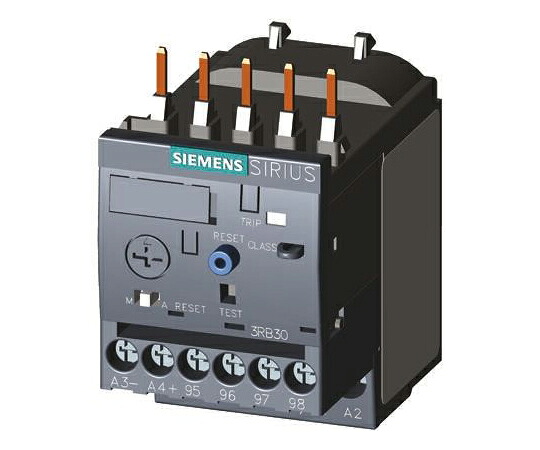 Siemens ソリッドステート過負荷リレー Sirius Innovationシリーズ 3RB 3 → 12 A 5.5 kW 3RB3016-1SB0 販売単位：1個